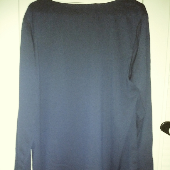 ADiva XL Navy Womans Blouse - Picture 4 of 4